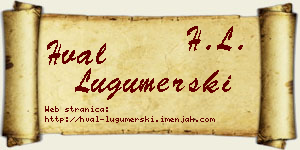 Hval Lugumerski vizit kartica